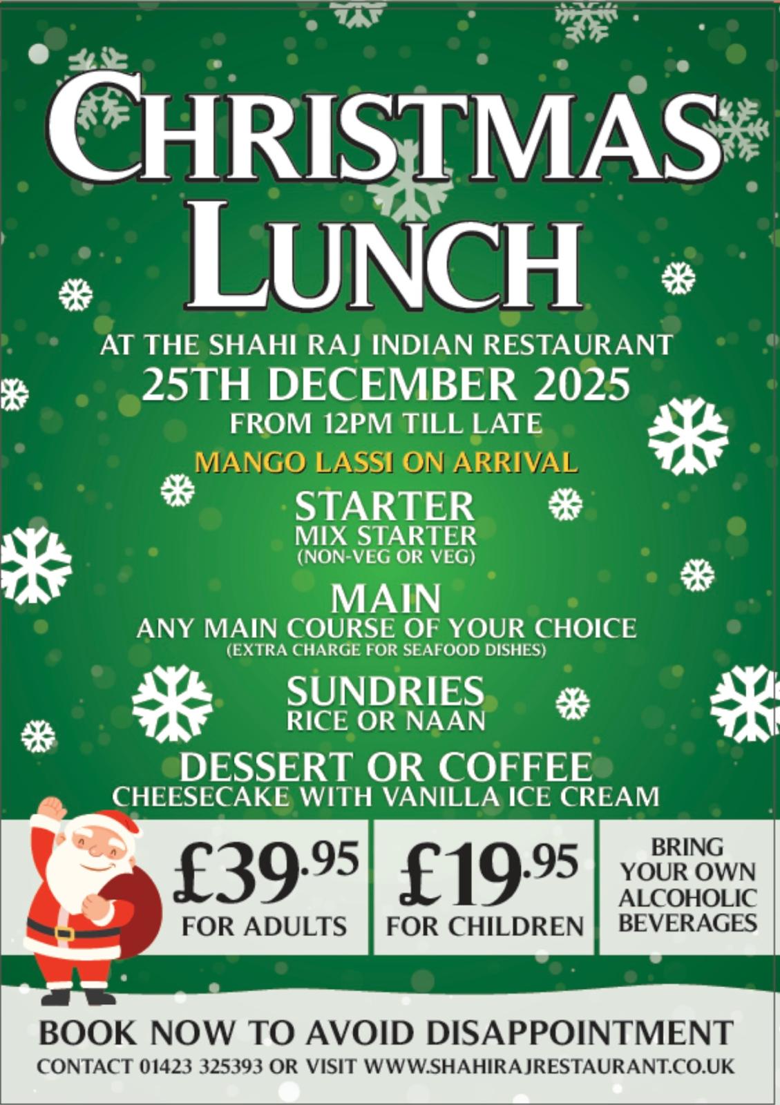 Christmas Lunch 2025 